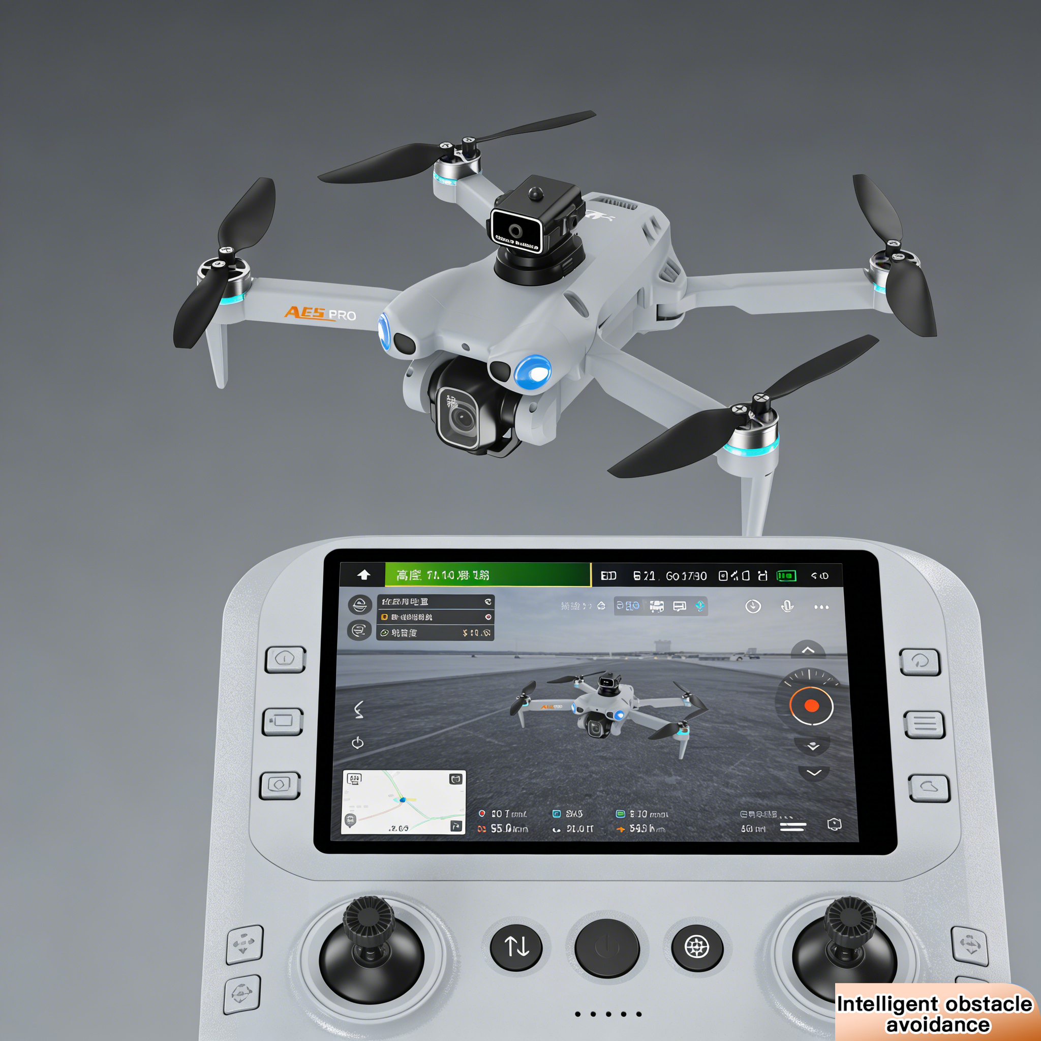 Drone Photogrammetry - New AE5 Pro Drone 8K 5G