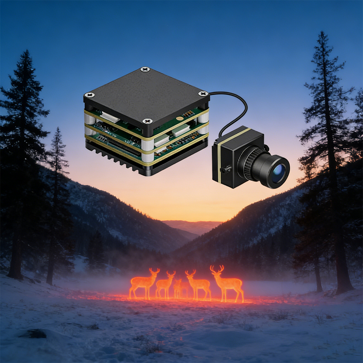 Drone Thermal Imaging - 2026 New AI VisionCube S AI