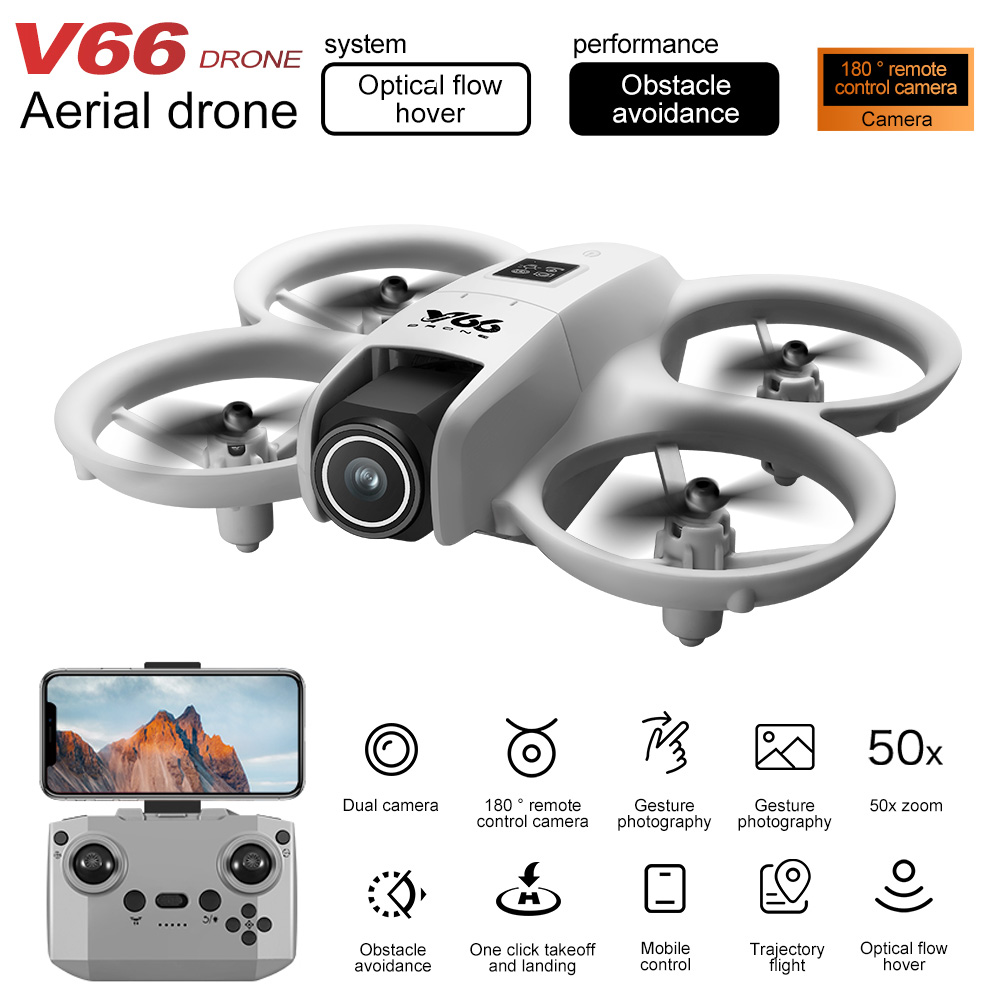 New V66 Mini Drone HD Camera 4 - огляд і ціна Drone Video Production