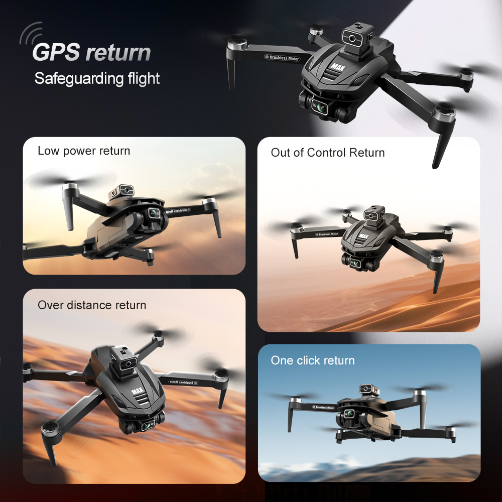 V168 PRO Max GPS Drone 8K Prof - огляд і ціна Drone Lidar