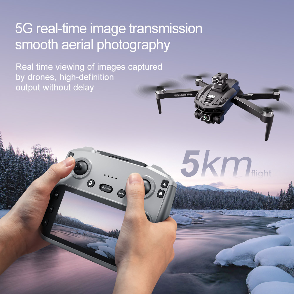 V168 PRO Max GPS Drone 8K Prof - огляд і ціна Drone Lidar