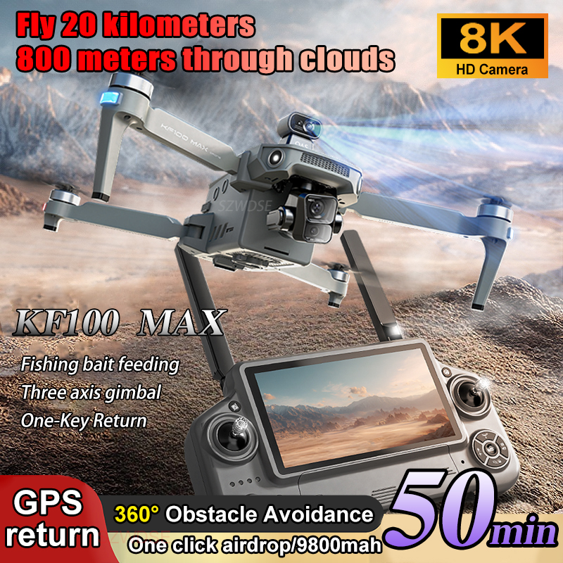 SJRC KF100 MAX 8K UHD Photo HD - огляд і ціна Drone Video Production