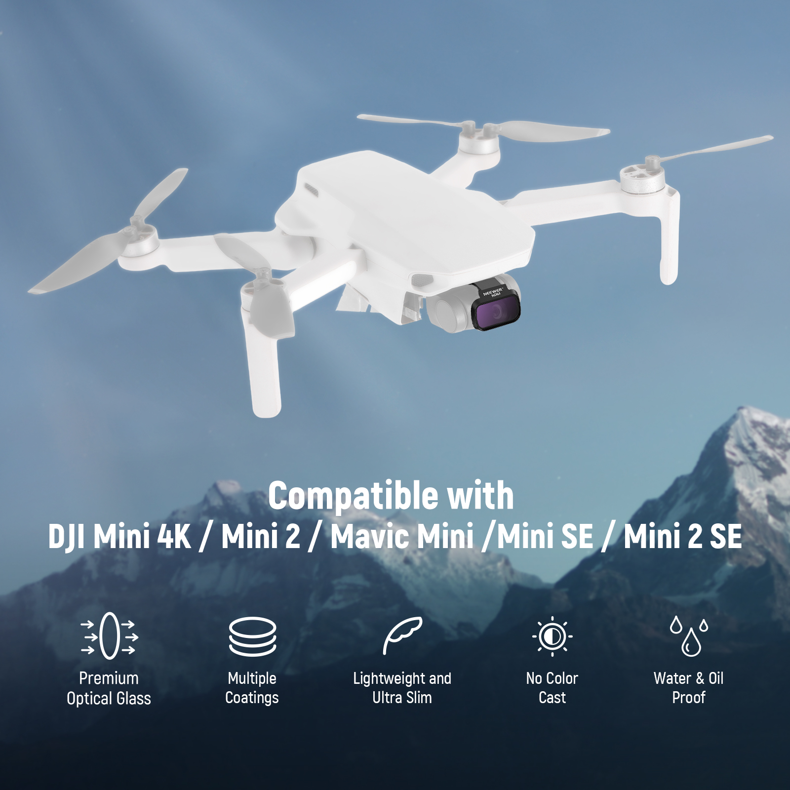 NEEWER 6 Pack ND CPL Filters F - огляд і ціна Drone Ndvi