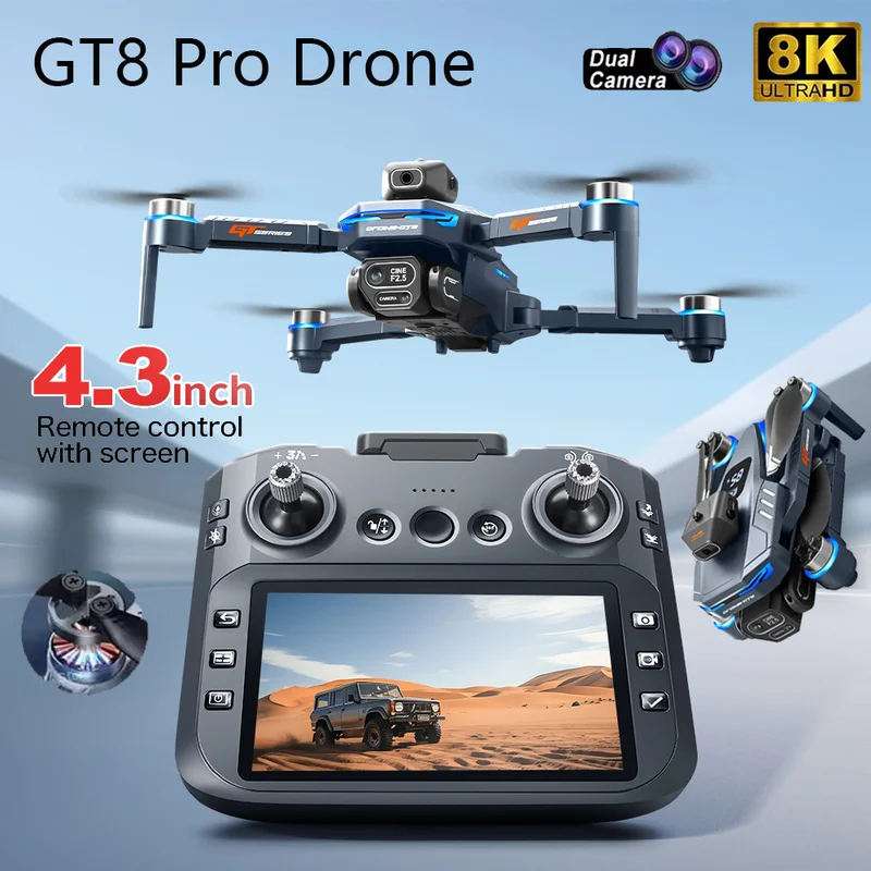 2026 New GT8 Drone GPS 8K Prof - огляд і ціна Drone Lidar