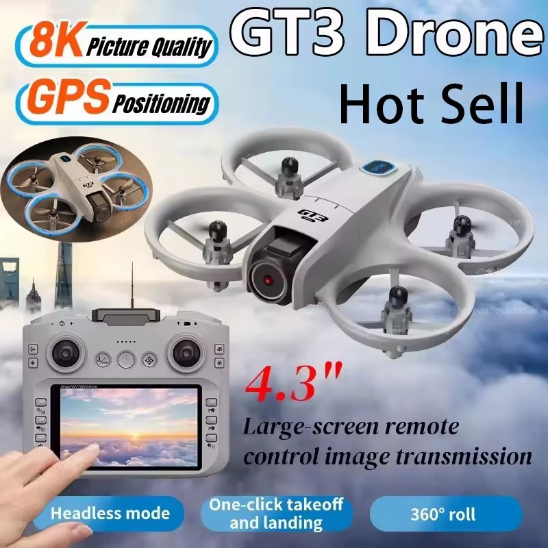 2026 New GT3 Max Drone 8K 5G G - огляд і ціна Drone Surveying