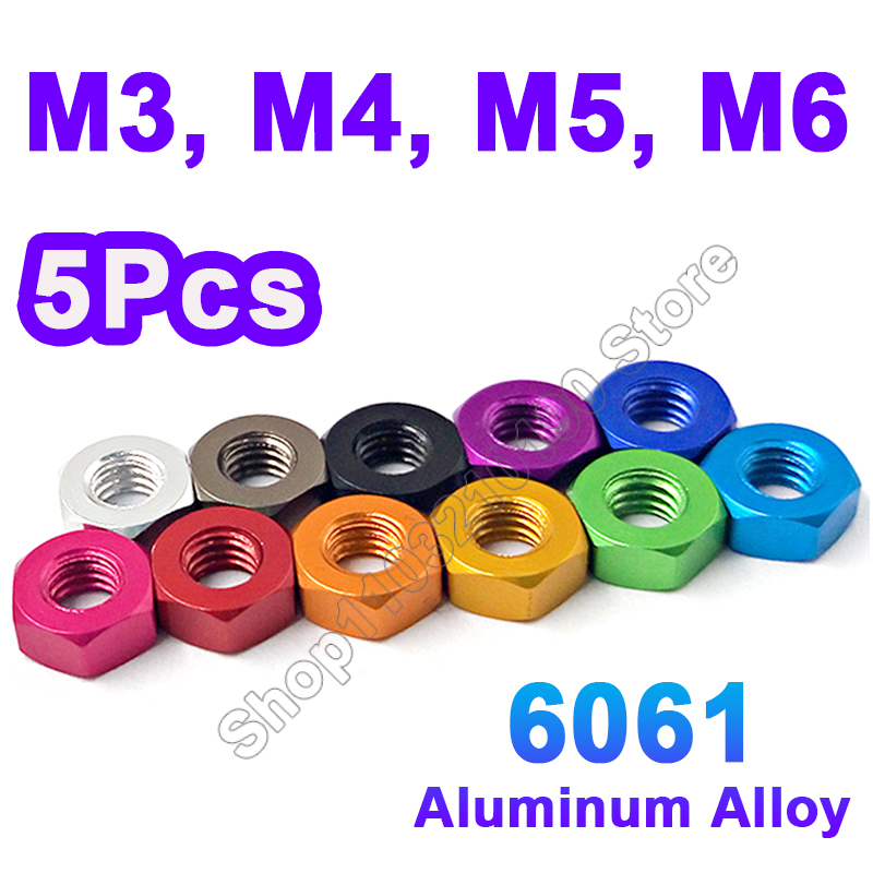 5pcs M3 M4 M5 M6 Anodized Colo - огляд і ціна Drone 3D Modeling