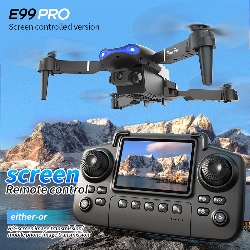 E99 PRO Drone Screen Control A - огляд і ціна Drone Lidar