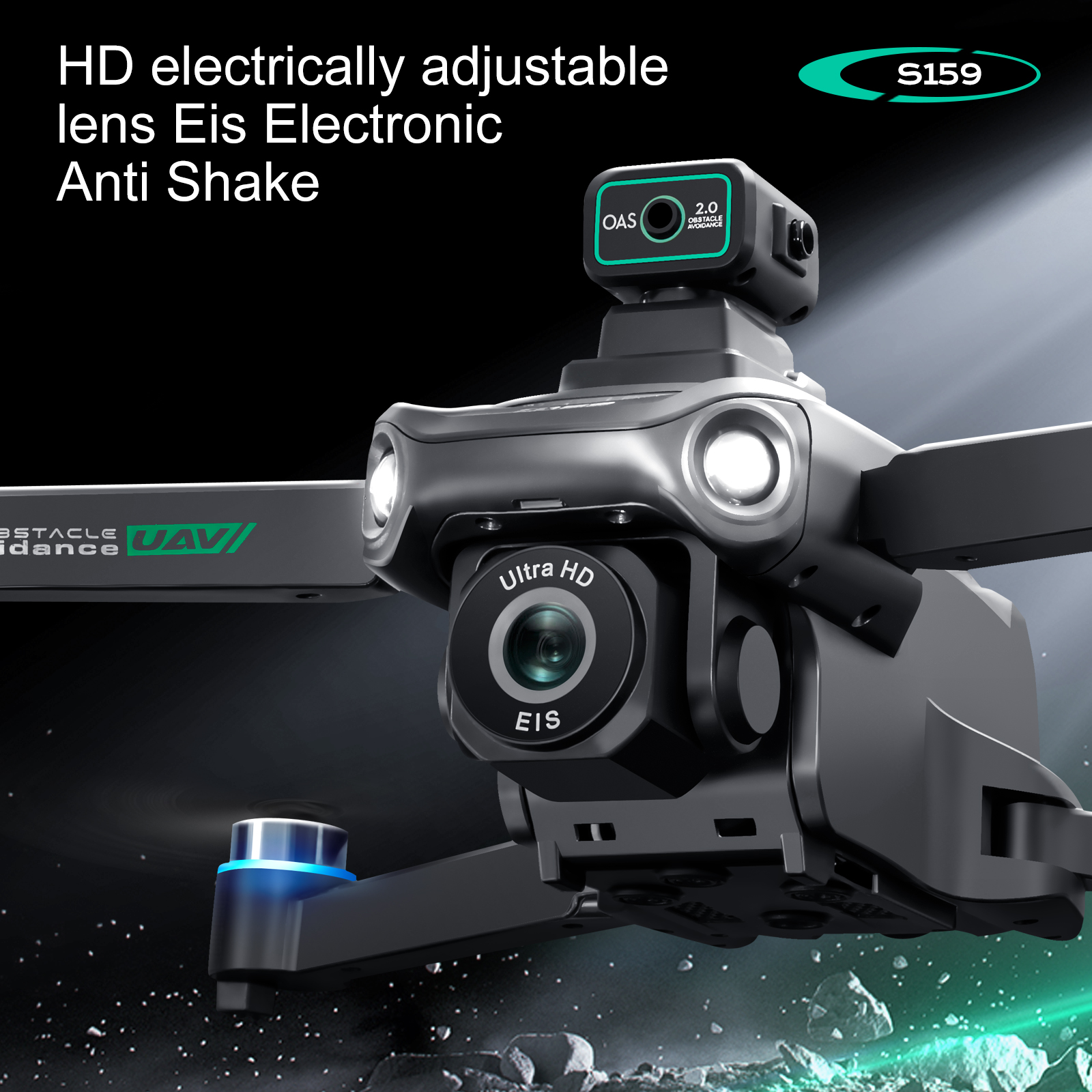 S159 GPS Drone 4K Profesional  - огляд і ціна Drone Lidar